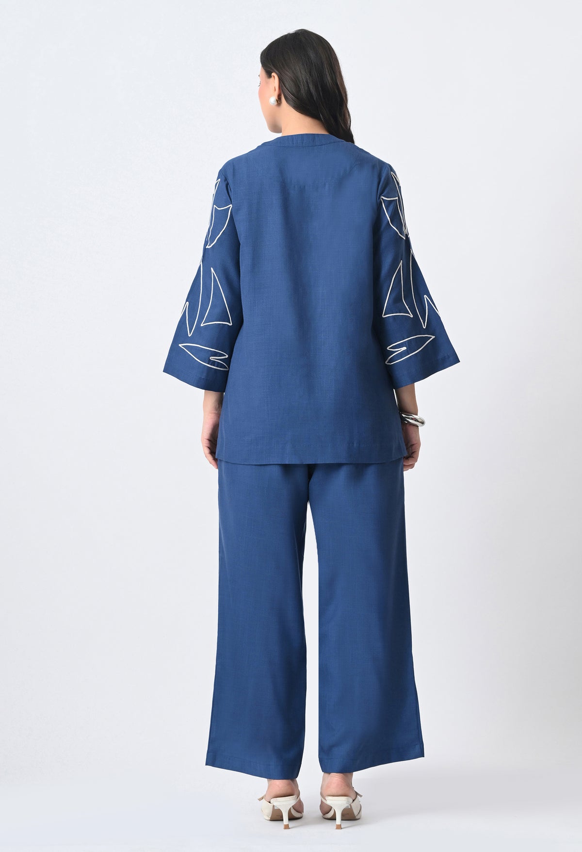 DENIM BLUE COTTON CO-ORD SET