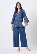 DENIM BLUE COTTON CO-ORD SET