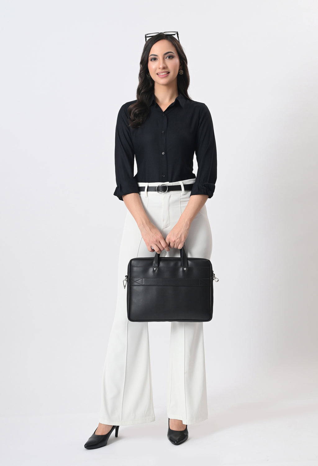 BLACK RAYON SHIRT