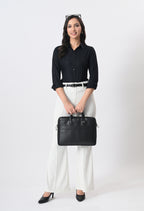 BLACK RAYON SHIRT