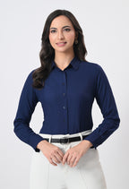 BLUE RAYON SHIRT