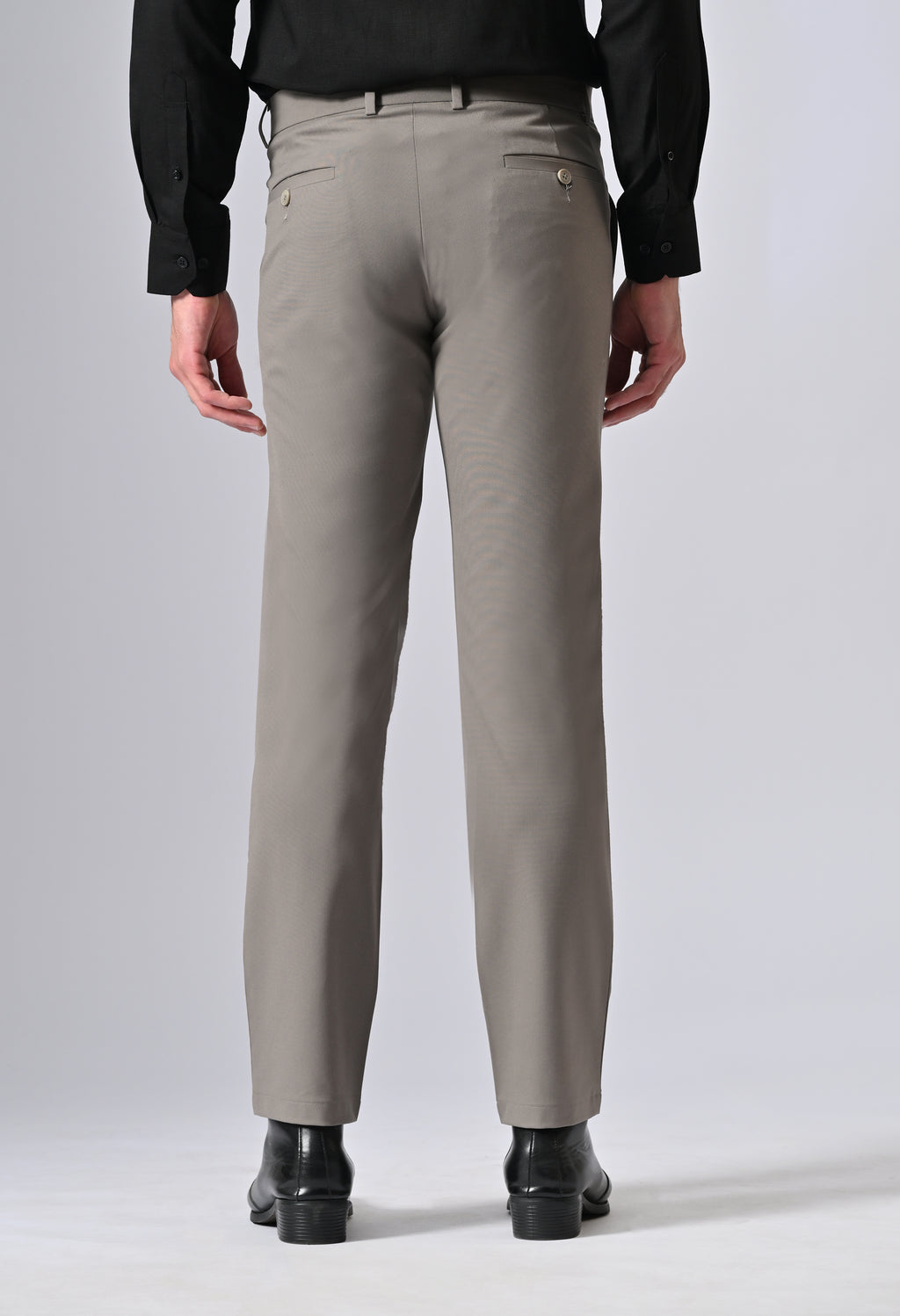 4D FLEX TROUSER - GREIGE