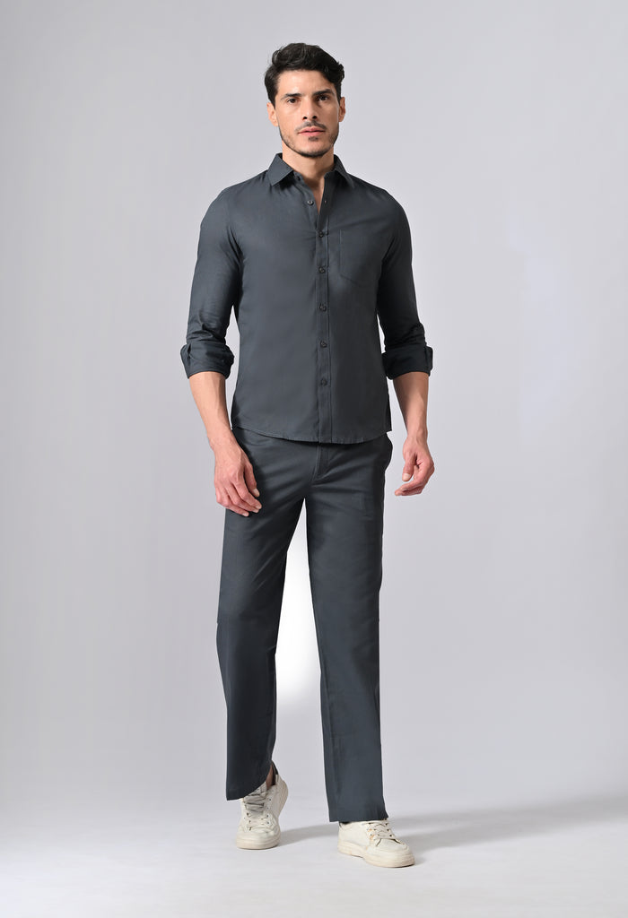 LINEN Co-ord set - Royal Blue