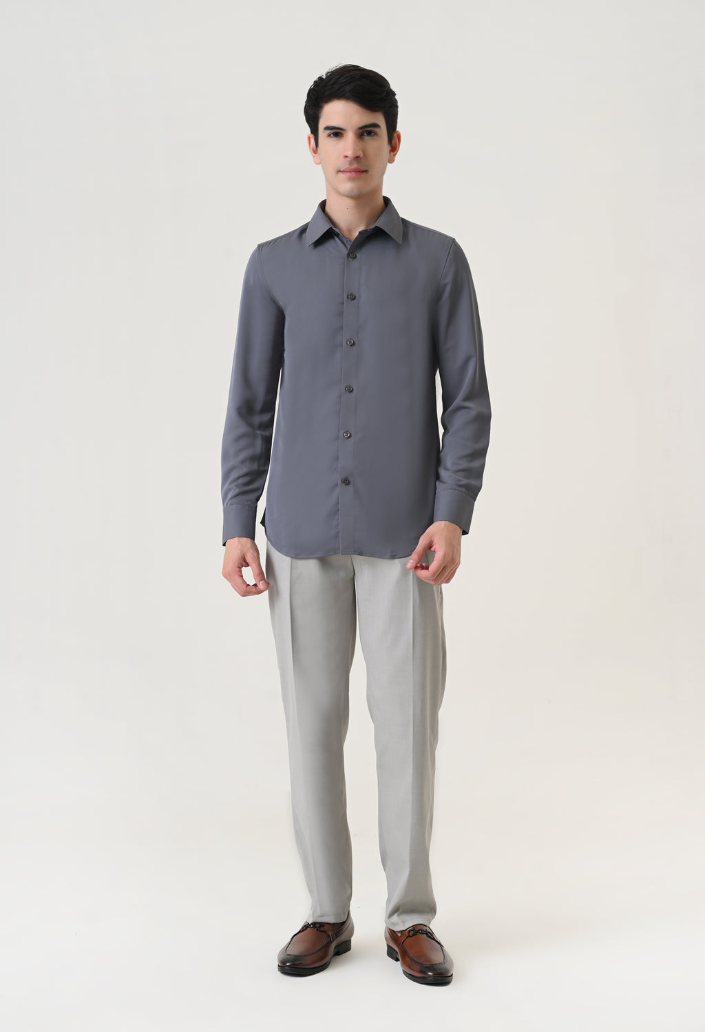 Soft Wrinkle Free Shirt - Blue