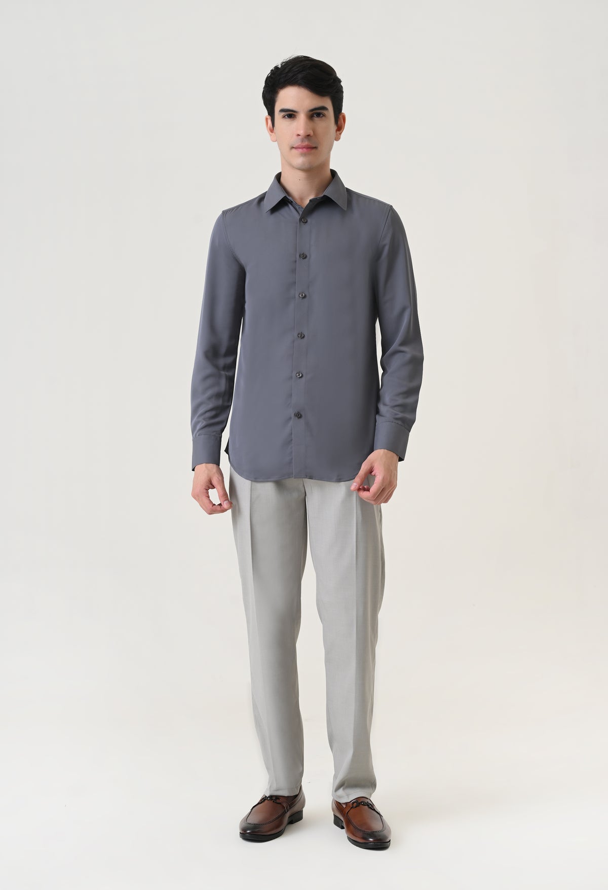 Soft Wrinkle Free Shirt - Blue