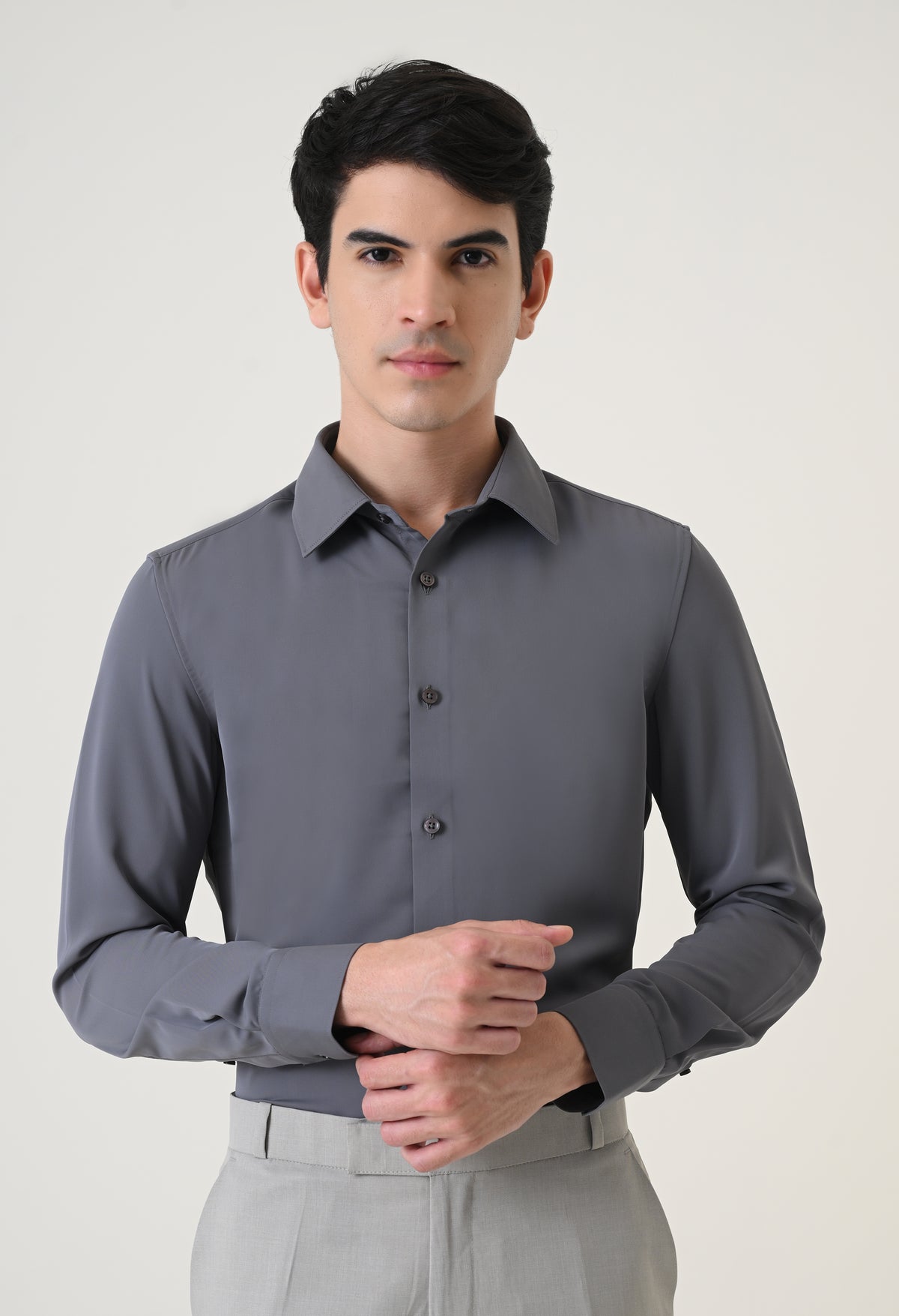 Soft Wrinkle Free Shirt - Blue