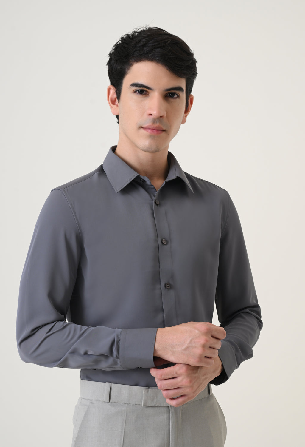 Soft Wrinkle Free Shirt - Blue