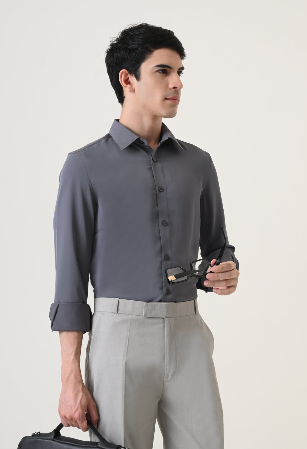 Soft Wrinkle Free Shirt - Blue