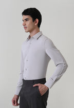 Wrinkle Free Shirt - Silver