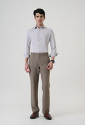 4 Way Stretch Trouser - Dark Beige