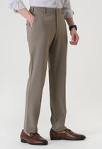 4 Way Stretch Trouser - Dark Beige