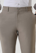 4 Way Stretch Trouser - Dark Beige