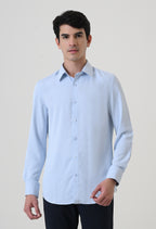 Wrinkle Free Shirt - Sky Blue