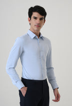 Wrinkle Free Shirt - Sky Blue