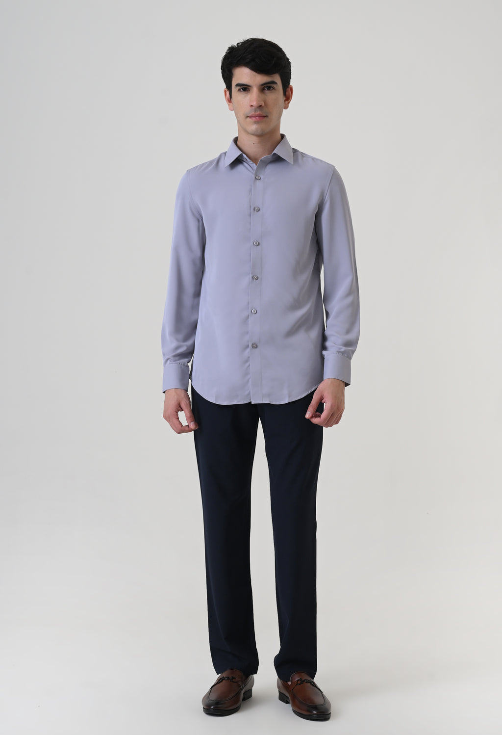 Wrinkle Free Shirt - Grey