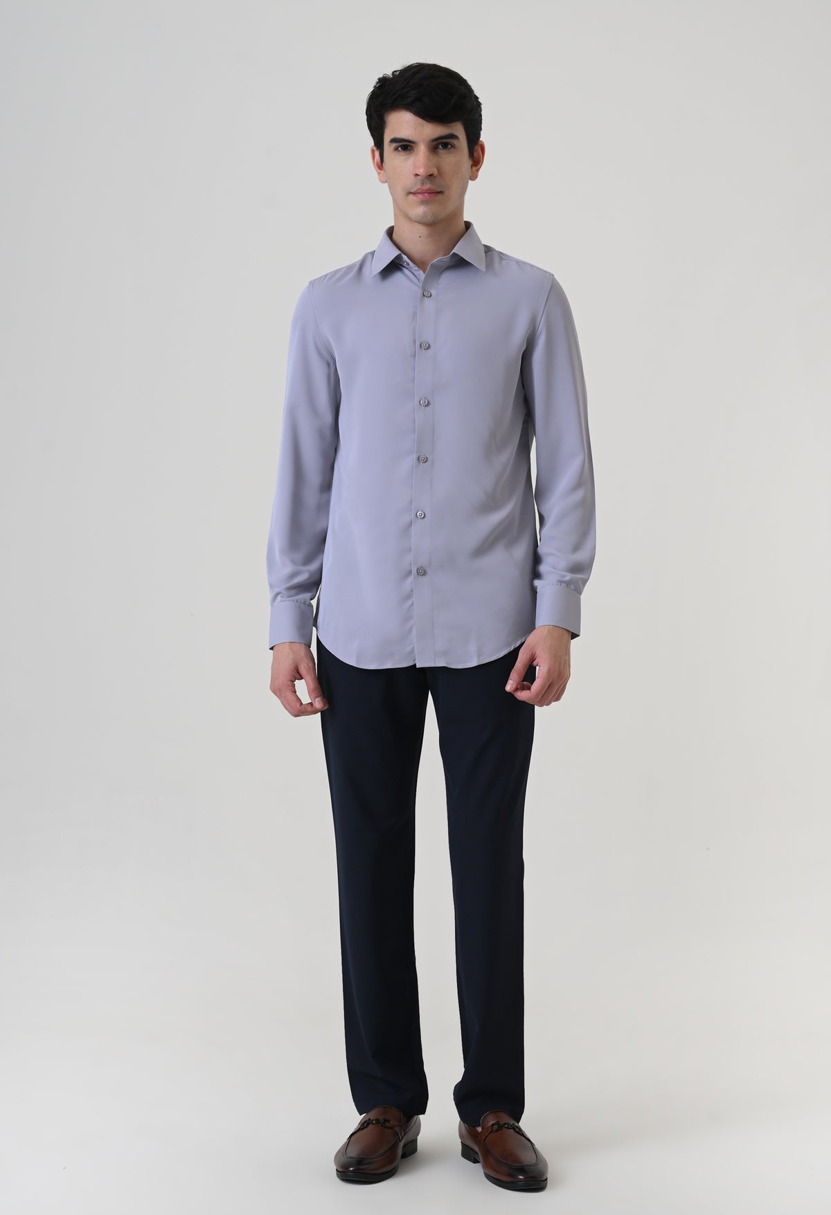 Wrinkle Free Shirt - Grey