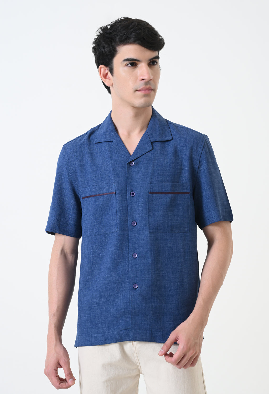 Blue Box Fit Shirt