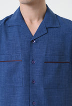Blue Box Fit Shirt