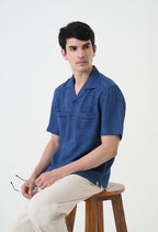Blue Box Fit Shirt