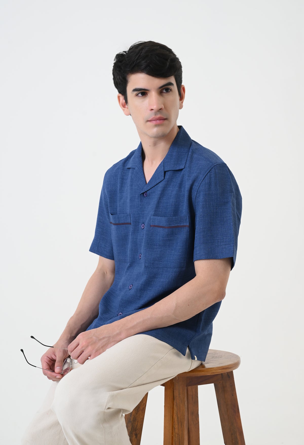 Blue Box Fit Shirt