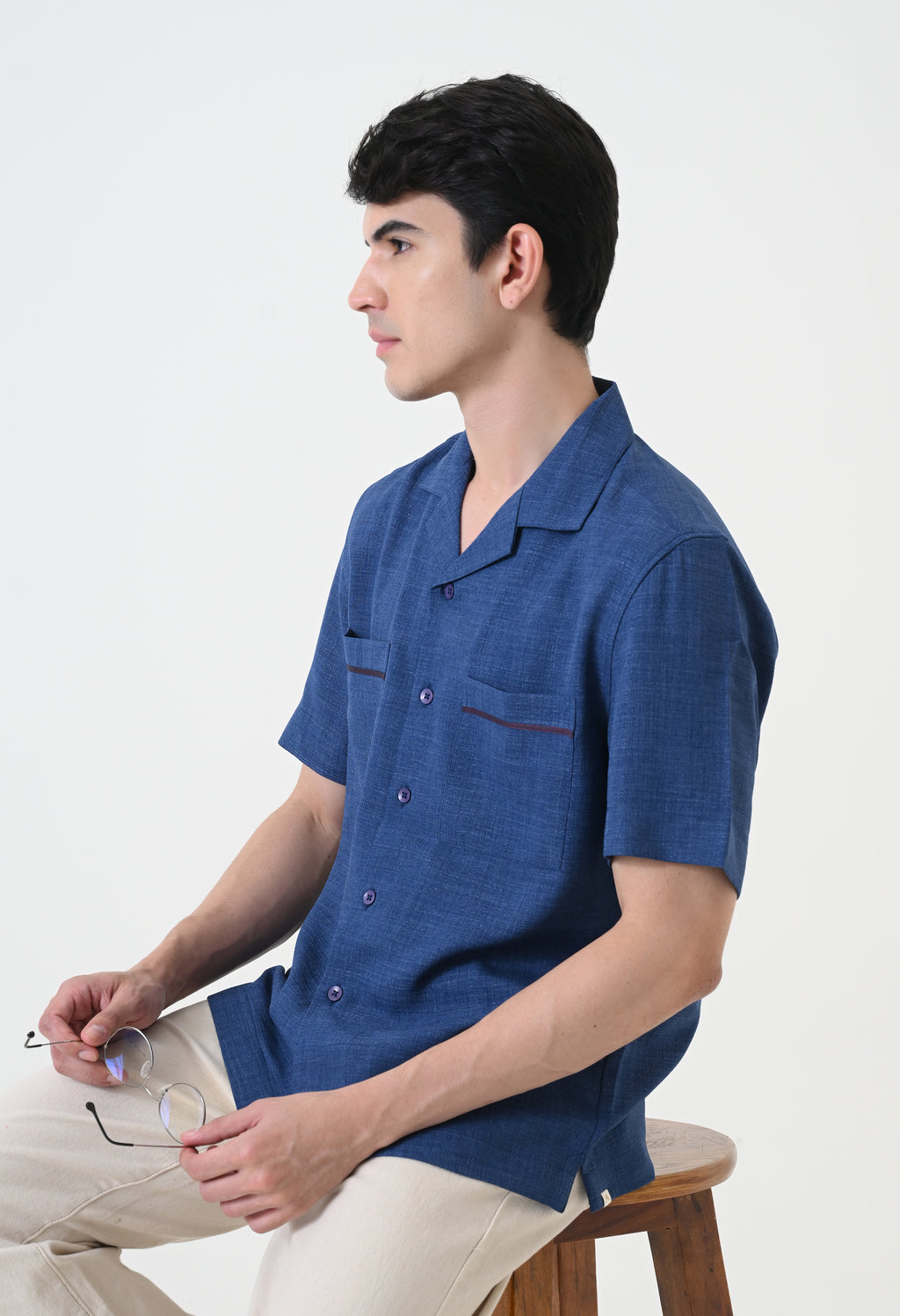 Blue Box Fit Shirt