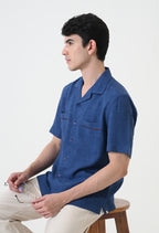 Blue Box Fit Shirt