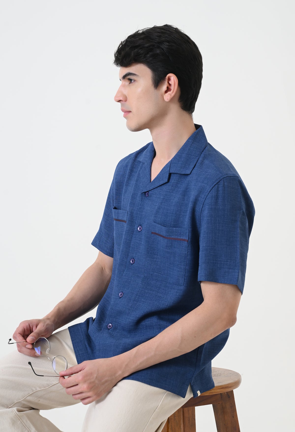 Blue Box Fit Shirt