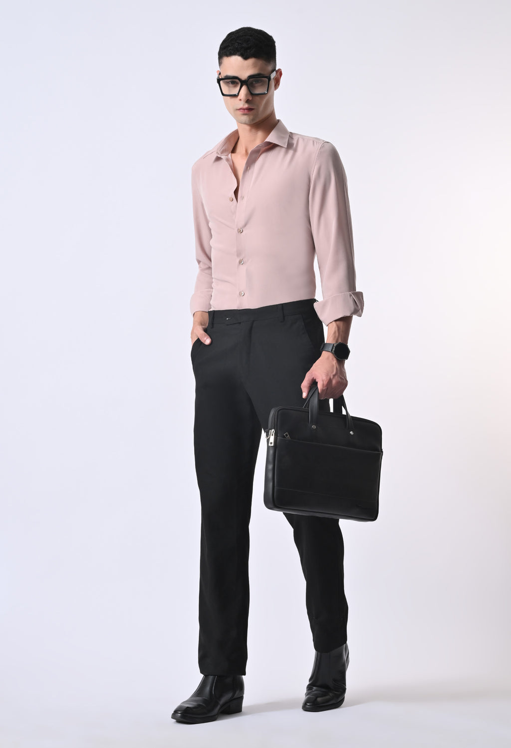 SOFT WRINKLE FREE SHRIT - SKIN COLOUR