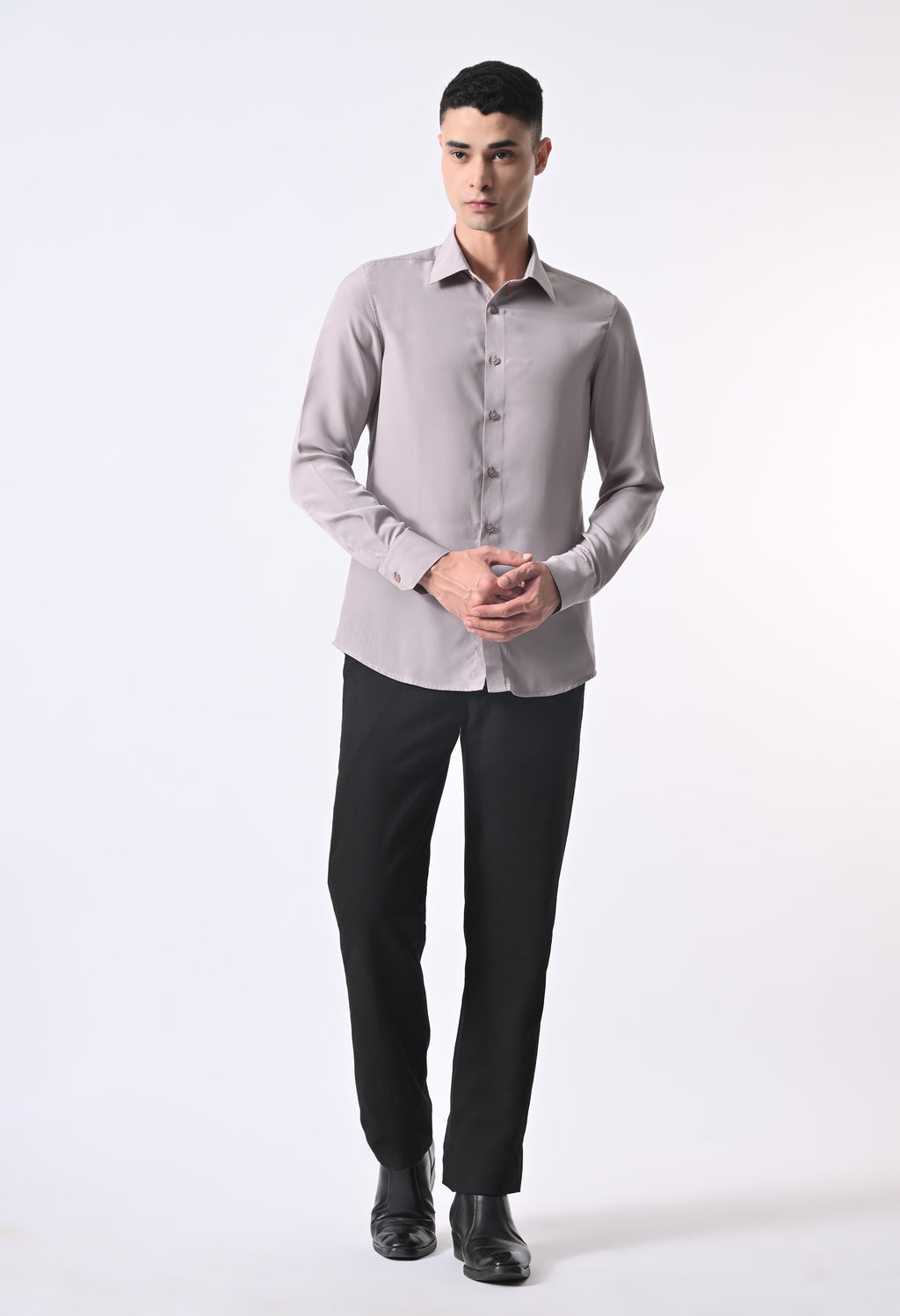 SOFT WRINKLE FREE SHIRT - GRIEGE