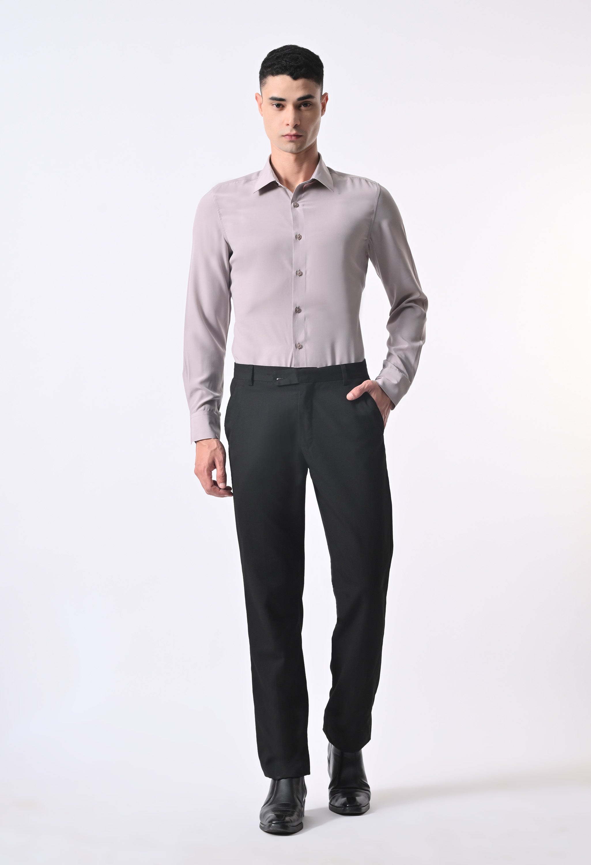 SOFT WRINKLE FREE SHIRT - GRIEGE