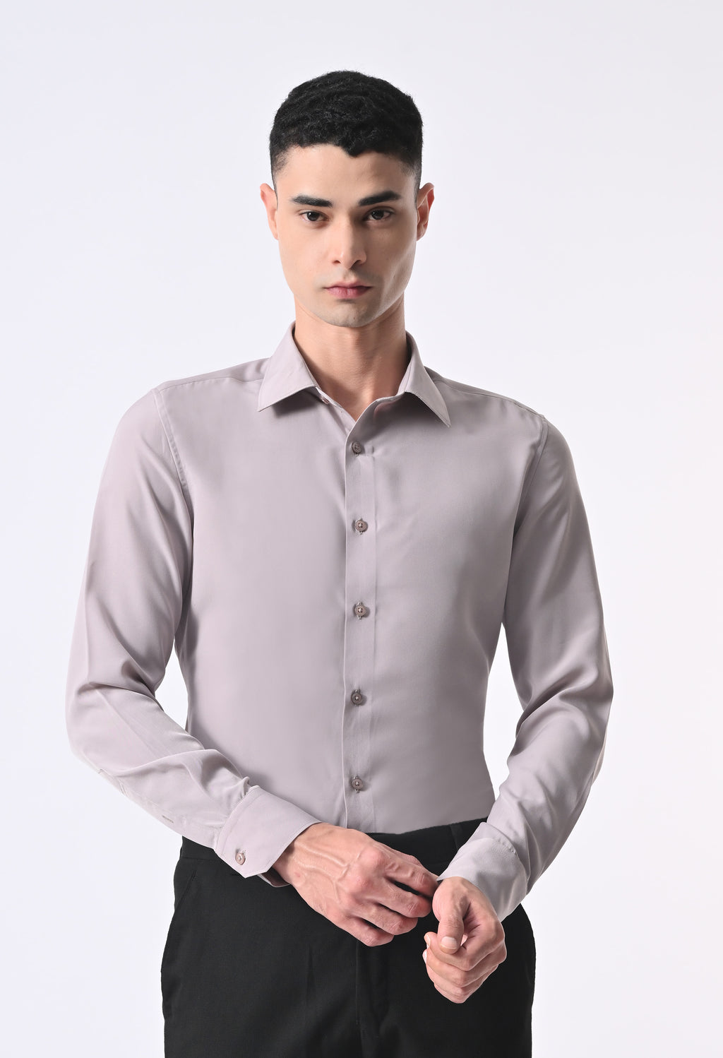 SOFT WRINKLE FREE SHIRT - GRIEGE