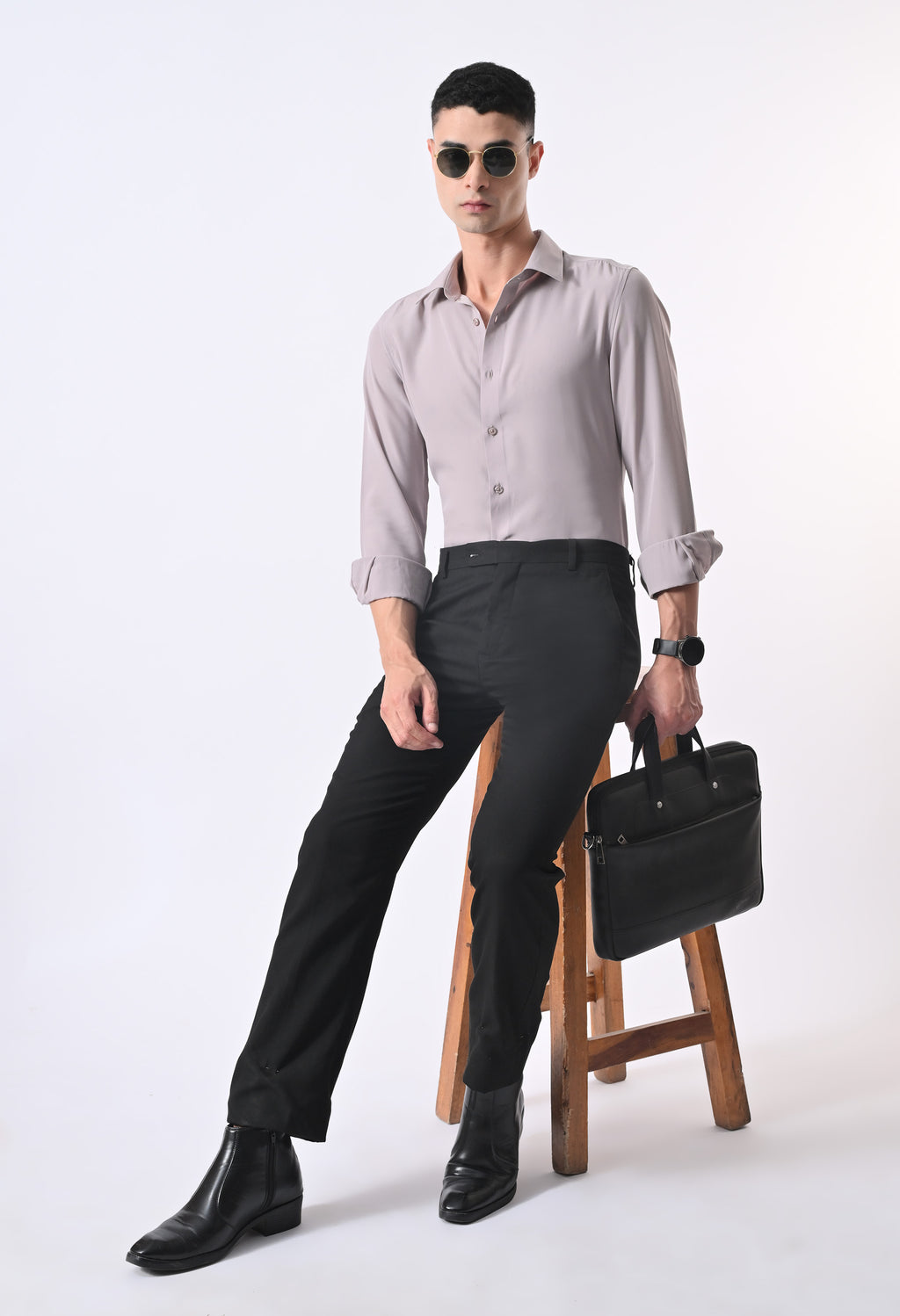 SOFT WRINKLE FREE SHIRT - GRIEGE