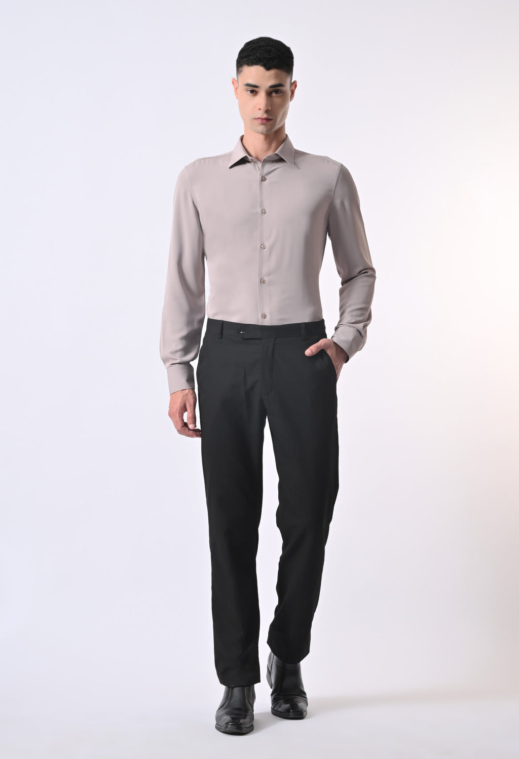 WRINKLE FREE SHIRT - MOOSE