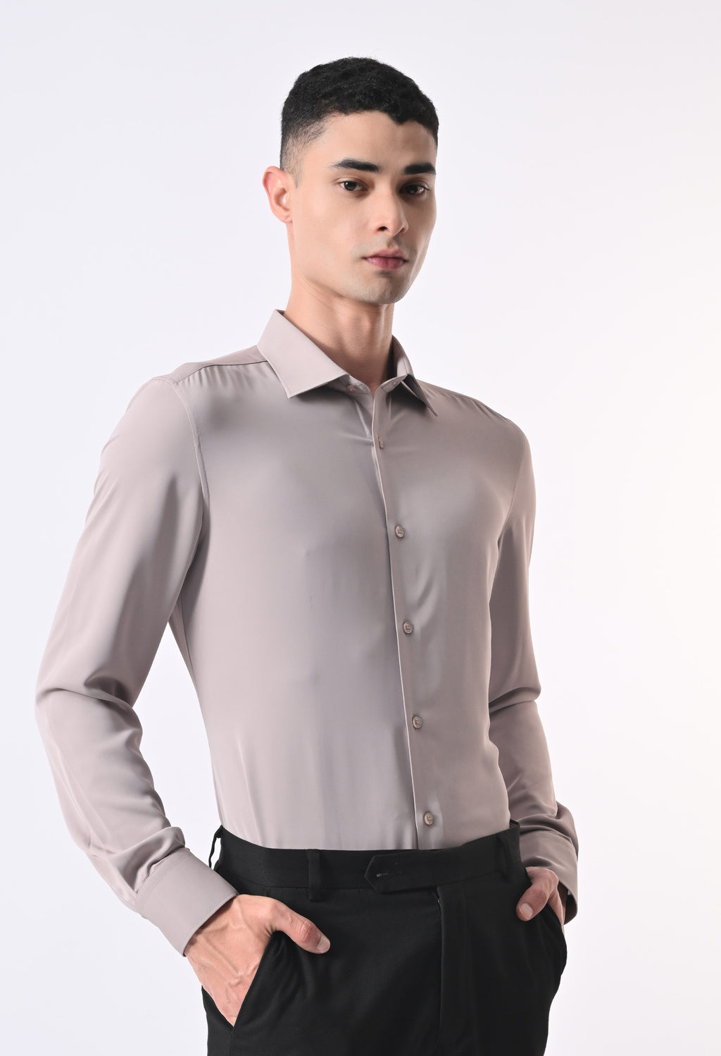 WRINKLE FREE SHIRT - MOOSE