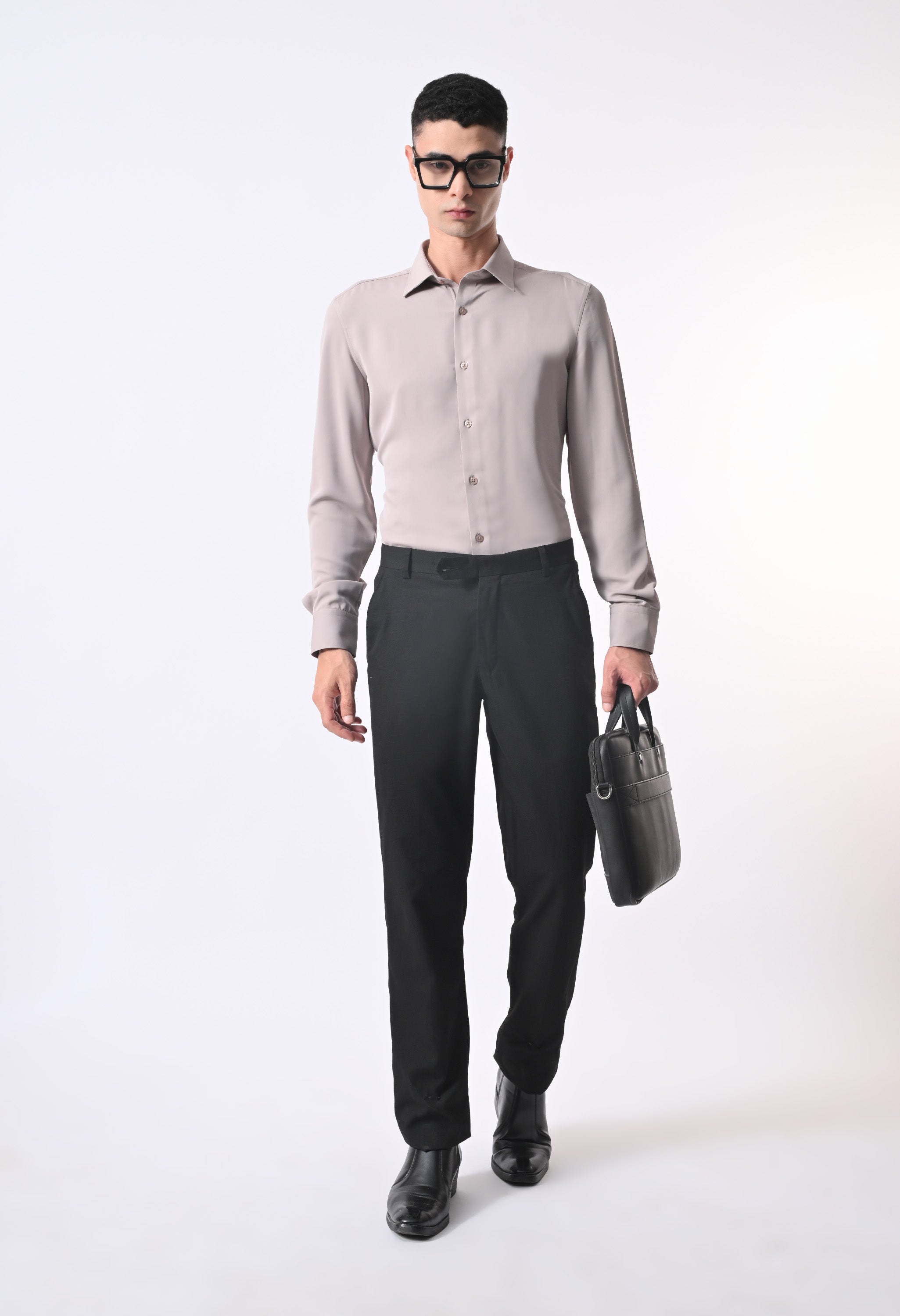 WRINKLE FREE SHIRT - MOOSE