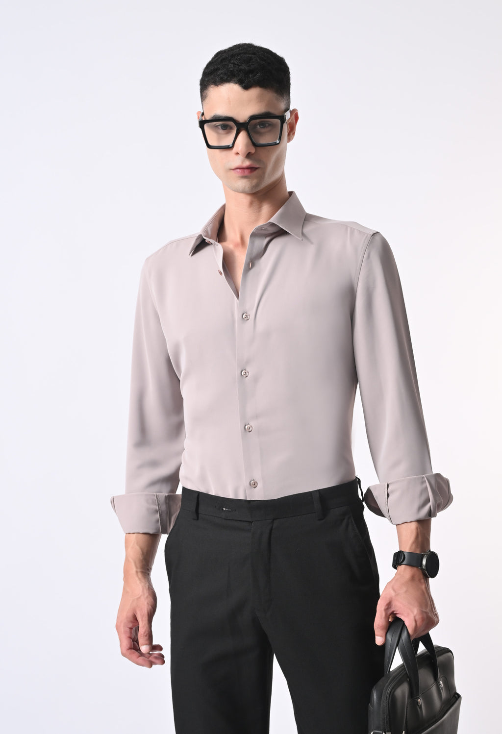 WRINKLE FREE SHIRT - MOOSE