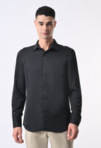 WRINKLE FREE SHIRT - BLACK