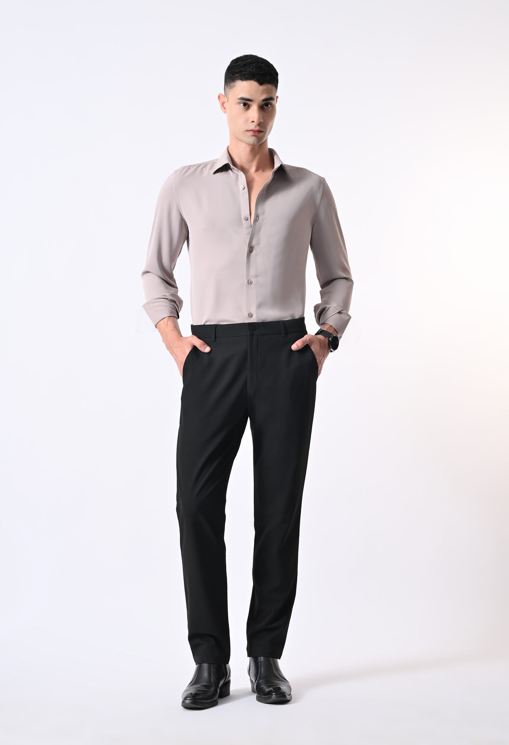 4D FLEX TROUSER - BLACK